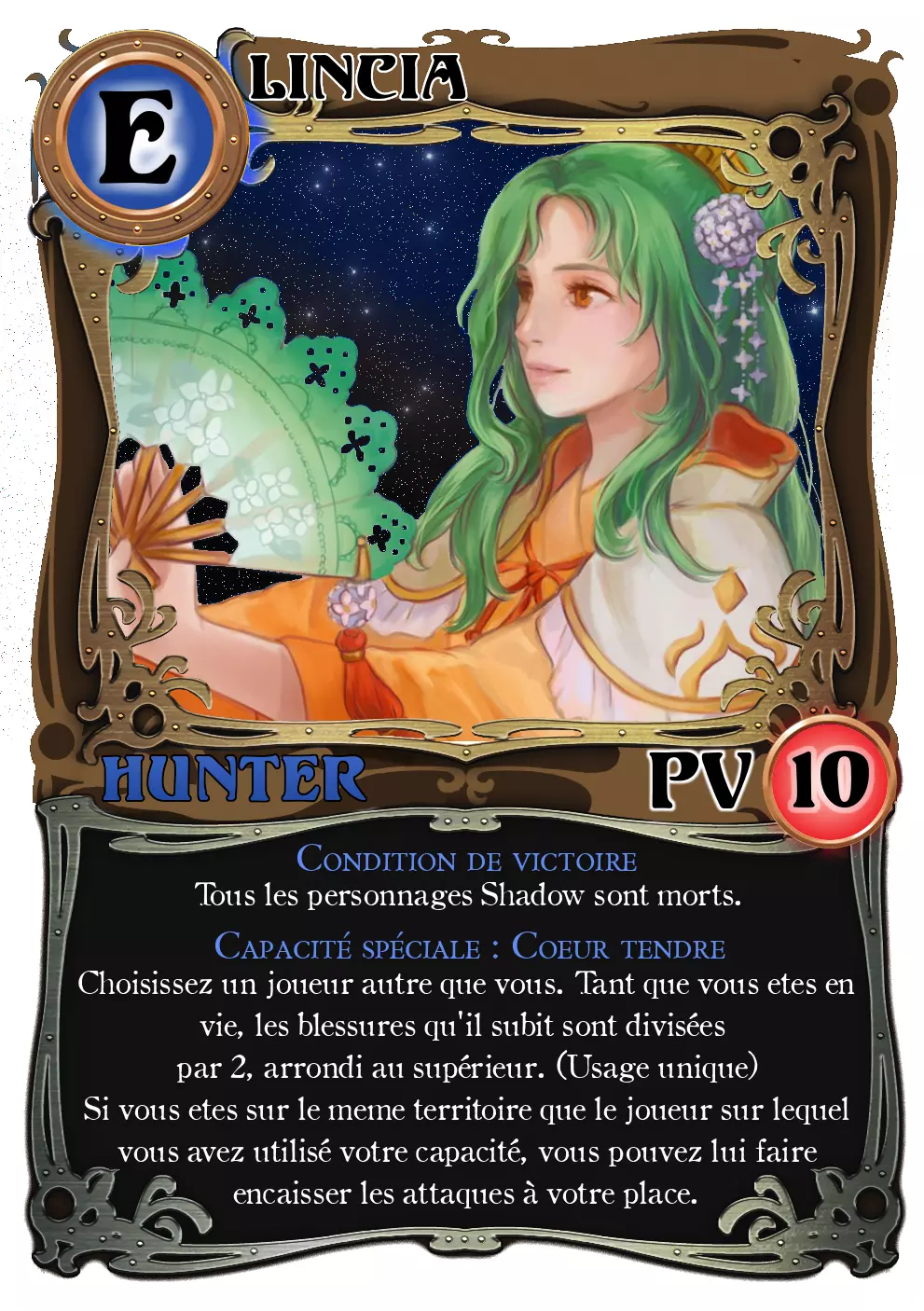 card Elincia